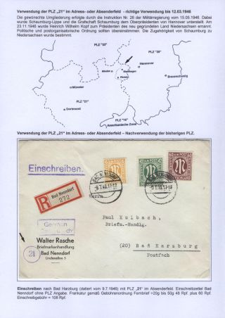 BAD NENNDORF - POŠTOVNÍ HISTORIE – list 72