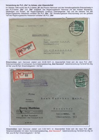 BAD NENNDORF - POŠTOVNÍ HISTORIE – list 74