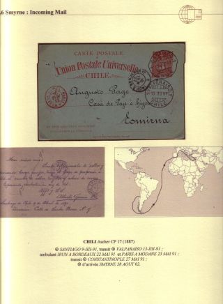USAGE OF POSTAL STATIONERY BY FRENCH OFFICES IN LEVANT – sheet 51