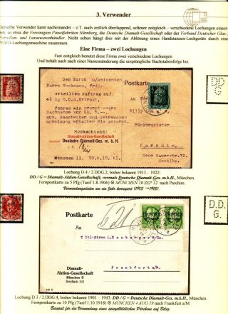 PERFINS OF BAVARIA – sheet 4