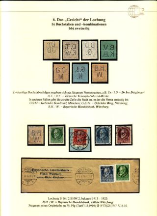 PERFINS OF BAVARIA – sheet 26