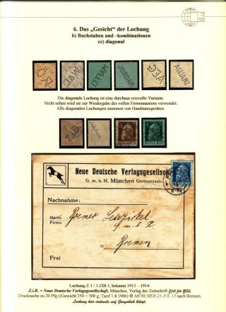 PERFINS OF BAVARIA – sheet 27