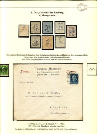 PERFINS OF BAVARIA – sheet 29