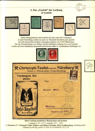 PERFINS OF BAVARIA – sheet 30