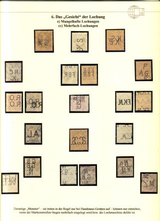 PERFINS OF BAVARIA – sheet 32