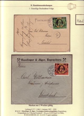 PERFINS OF BAVARIA – sheet 35