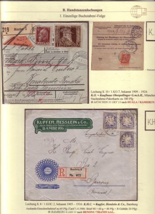 PERFINS OF BAVARIA – sheet 38