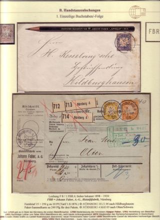 PERFINS OF BAVARIA – sheet 43
