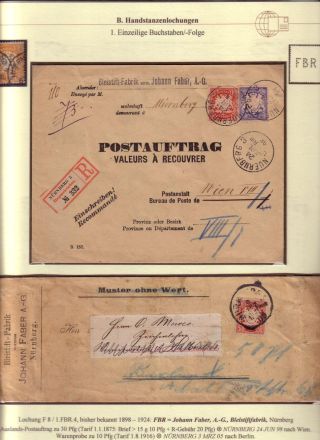 PERFINS OF BAVARIA – sheet 44