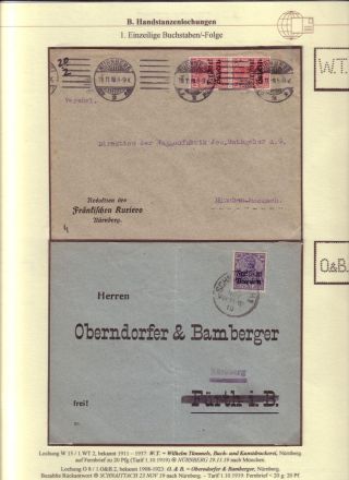 PERFINS OF BAVARIA – sheet 47