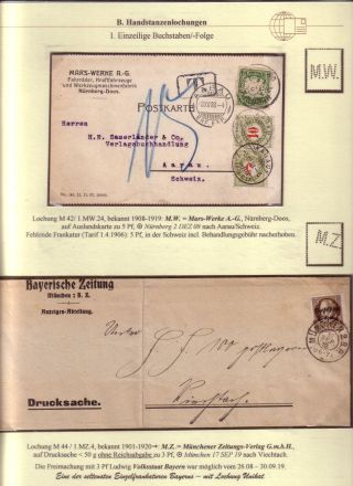 PERFINS OF BAVARIA – sheet 48