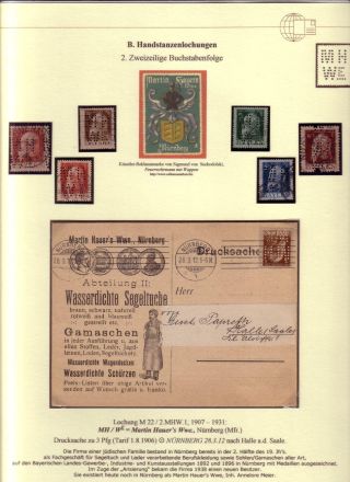 PERFINS OF BAVARIA – sheet 59