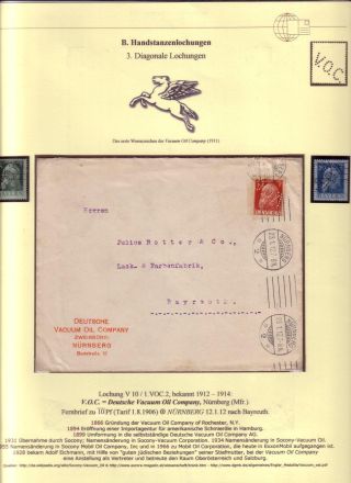 PERFINS OF BAVARIA – sheet 72