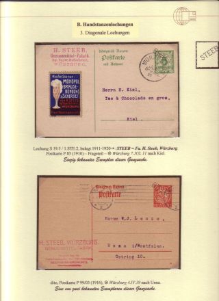 PERFINS OF BAVARIA – sheet 74