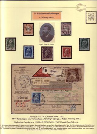PERFINS OF BAVARIA – sheet 75