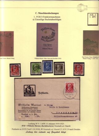 PERFINS OF BAVARIA – sheet 83