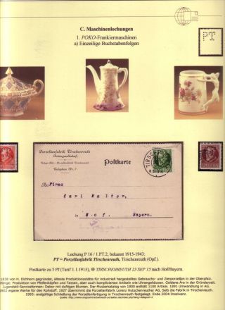 PERFINS OF BAVARIA – sheet 86