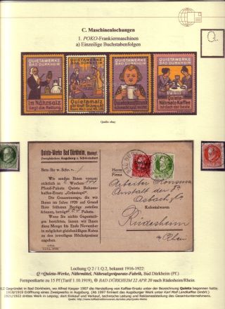 PERFINS OF BAVARIA – sheet 89