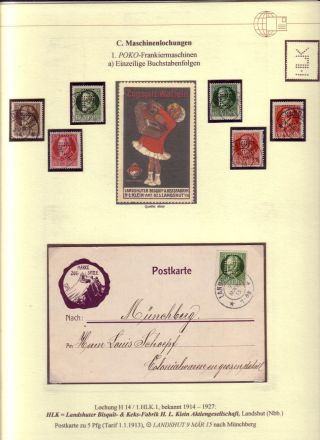 PERFINS OF BAVARIA – sheet 91