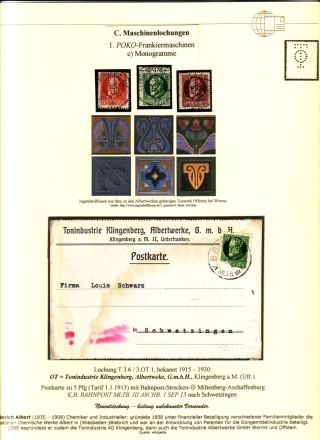 PERFINS OF BAVARIA – sheet 99
