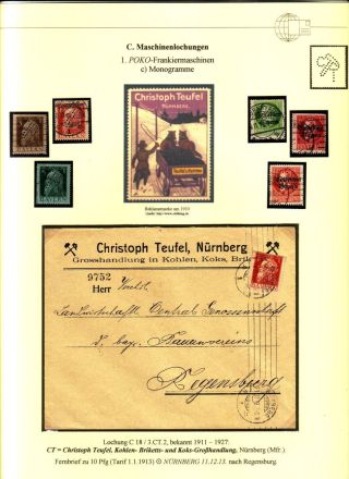 PERFINS OF BAVARIA – sheet 101