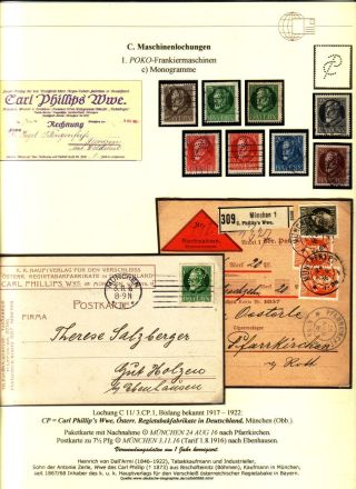 PERFINS OF BAVARIA – sheet 102