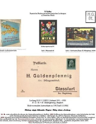 PERFINS OF BAVARIA – sheet 126