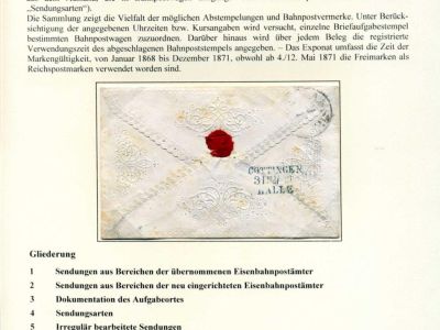 TPOs OF NORTH-GERMAN POST BETWEEN 1868 AND 1871