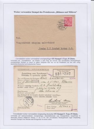 POŠTOVNÍ RAZÍTKA V ČECHÁCH A NA MORAVĚ V POVÁLEČNÉM OBDOBÍ 1945 – list 11