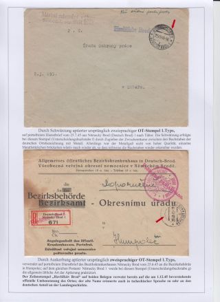 POŠTOVNÍ RAZÍTKA V ČECHÁCH A NA MORAVĚ V POVÁLEČNÉM OBDOBÍ 1945 – list 13
