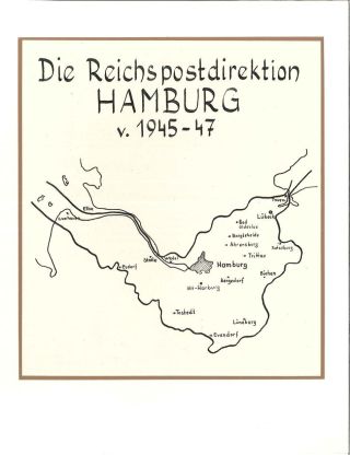 DIE RPD HAMBURG 1945-1947 (REICHSPOSTDIREKTION) – Blatt 1