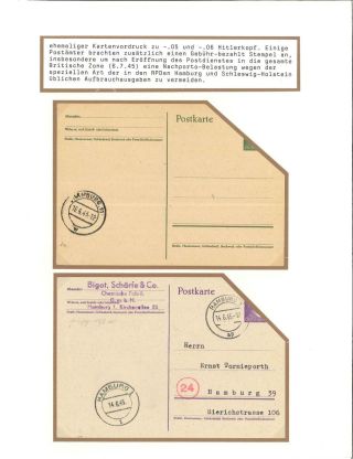 DIE RPD HAMBURG 1945-1947 (REICHSPOSTDIREKTION) – Blatt 7