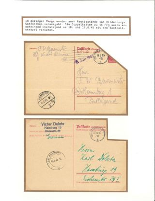 DIE RPD HAMBURG 1945-1947 (REICHSPOSTDIREKTION) – Blatt 14