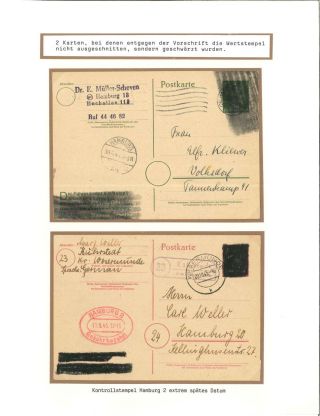 DIE RPD HAMBURG 1945-1947 (REICHSPOSTDIREKTION) – Blatt 15
