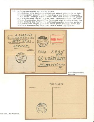 DIE RPD HAMBURG 1945-1947 (REICHSPOSTDIREKTION) – Blatt 16