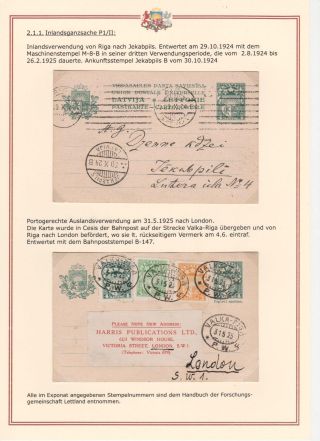 DIE GANZSACHEN DER REPUBLIK LETTLAND UND DER LETTISCHEN SOZIALISTISCHEN SOWJETREPUBLIK VON 1922-1941 – Blatt 10