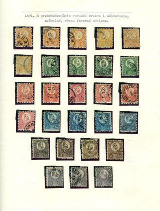 HUNGARY UNTIL 1908 – sheet 46