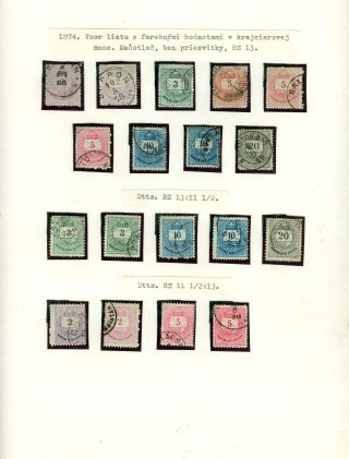 HUNGARY UNTIL 1908 – sheet 57