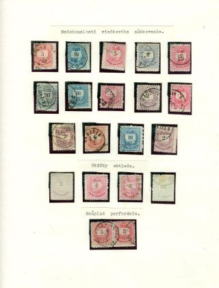 HUNGARY UNTIL 1908 – sheet 60