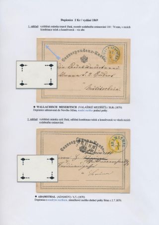 DOPISNICE V ČESKÝCH ZEMÍCH Z LET 1869-1920 – list 4