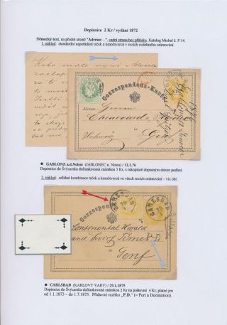 DOPISNICE V ČESKÝCH ZEMÍCH Z LET 1869-1920 – list 13