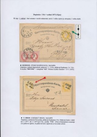 DOPISNICE V ČESKÝCH ZEMÍCH Z LET 1869-1920 – list 21