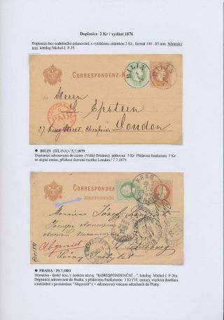 DOPISNICE V ČESKÝCH ZEMÍCH Z LET 1869-1920 – list 25