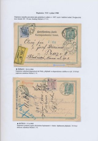 DOPISNICE V ČESKÝCH ZEMÍCH Z LET 1869-1920 – list 40