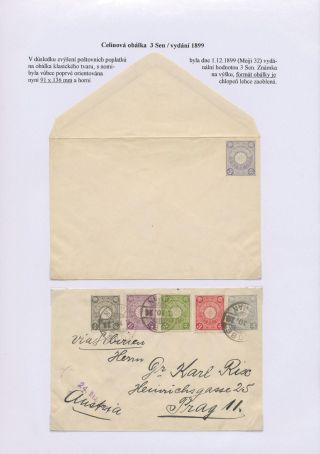 JAPANISCHE GANZSACHEN 1873-1906 – Blatt 12