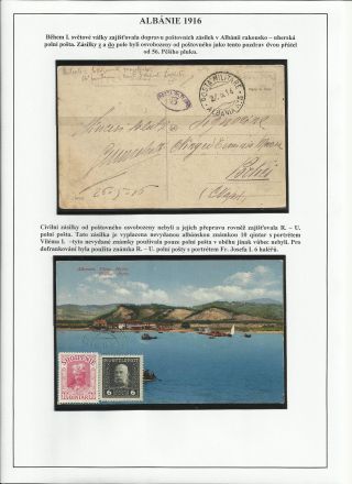 POŠTOVNÍ ZNÁMKY NA ÚZEMÍ ALBÁNIE 1913-1945 – list 16