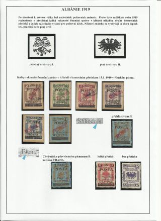 POŠTOVNÍ ZNÁMKY NA ÚZEMÍ ALBÁNIE 1913-1945 – list 17