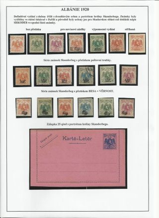 POŠTOVNÍ ZNÁMKY NA ÚZEMÍ ALBÁNIE 1913-1945 – list 21