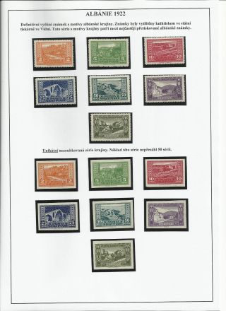 POŠTOVNÍ ZNÁMKY NA ÚZEMÍ ALBÁNIE 1913-1945 – list 23