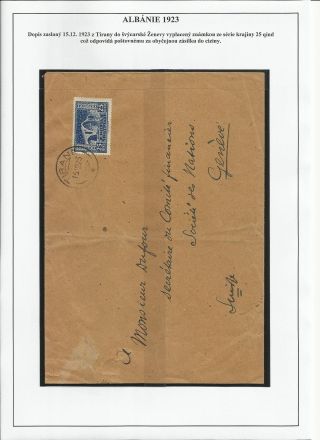 POŠTOVNÍ ZNÁMKY NA ÚZEMÍ ALBÁNIE 1913-1945 – list 25